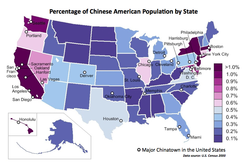 Chinese Population in the United States nyzUSA